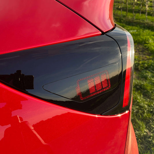 Sticker für die Ladeklappe - tunedeinenTesla
