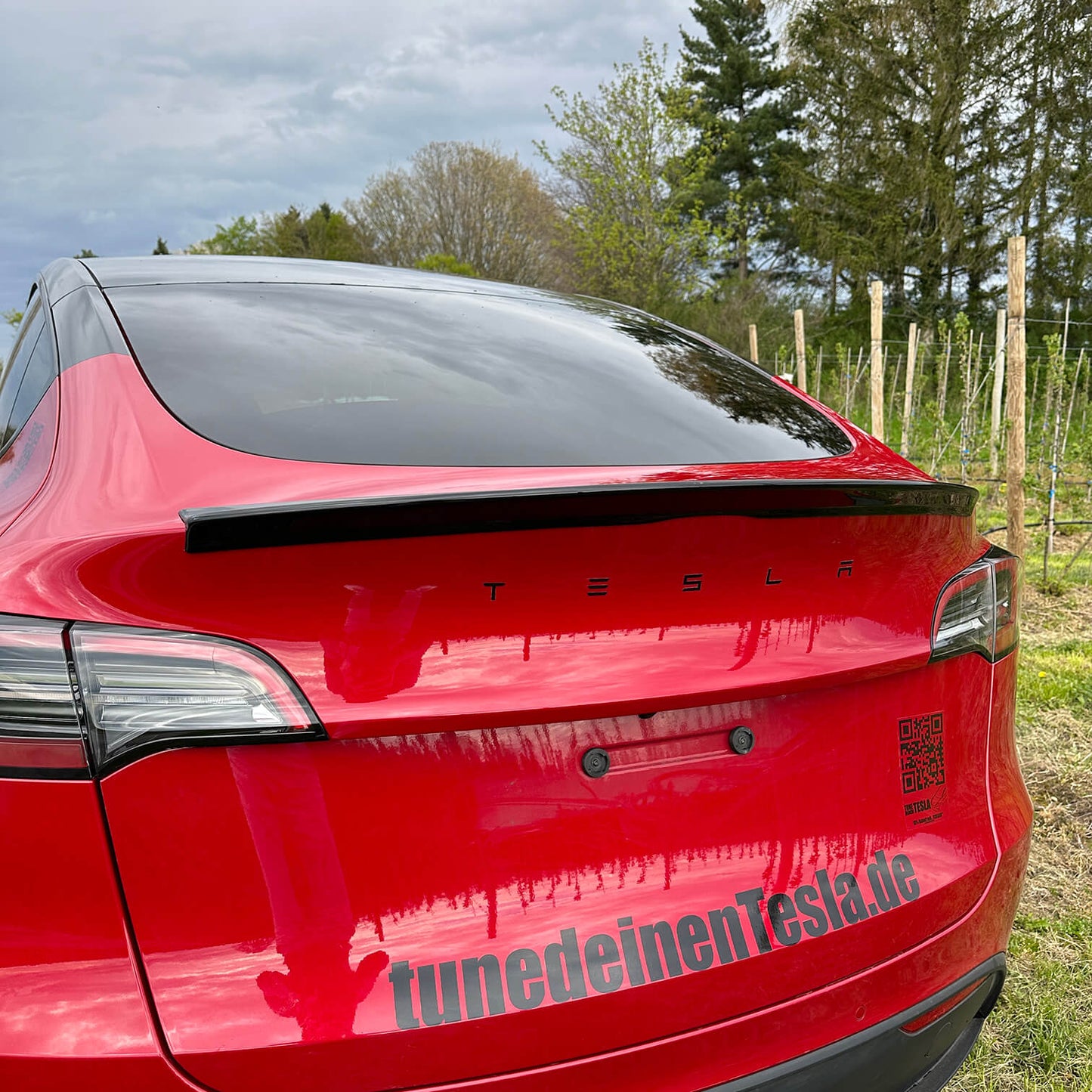 Tesla zubehör, model y zubehör, Tesla model y Zubehör, model y , model y Heckspoiler, tesla model y heckspoiler