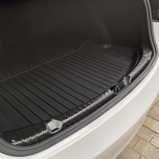 Schutzblenden für den Kofferraum Model 3 - tunedeinenTesla