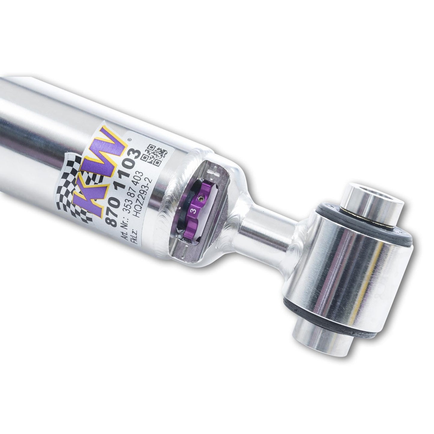 KW Gewindefahrwerk V3 Inox - Model 3 - tunedeinenTesla